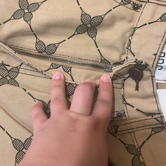 Urban Outfitters High and Wise Jeans- Tennis Print - Picture 7 of 10